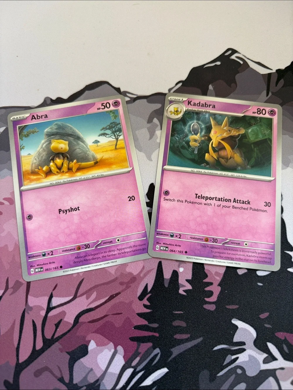 Abra & Kadabra Evolution Line Lot | Pokémon 151 | ✨5/$25 Mix & Match✨